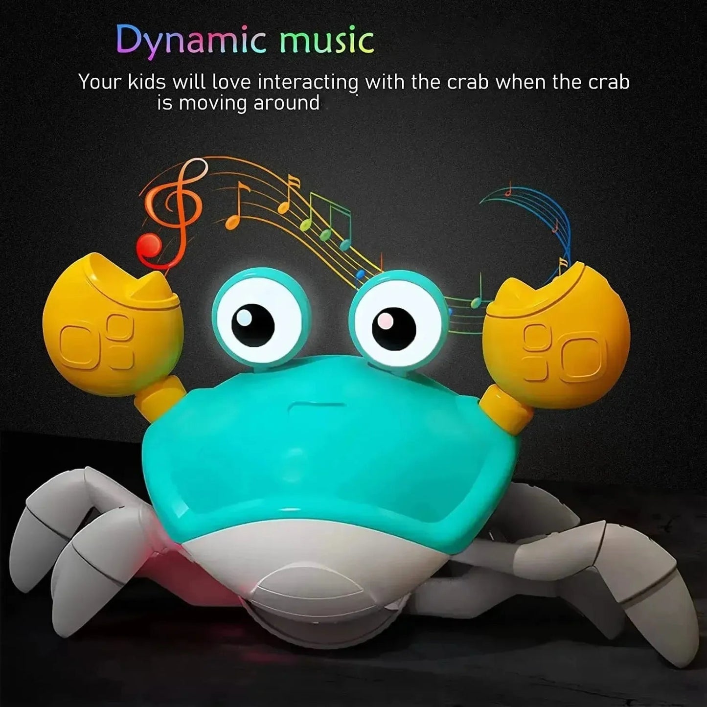 Auto - Sensing Obstacle - Crawling Crab Toy β Lovable Layers Kids Essentials | LovabLelayers