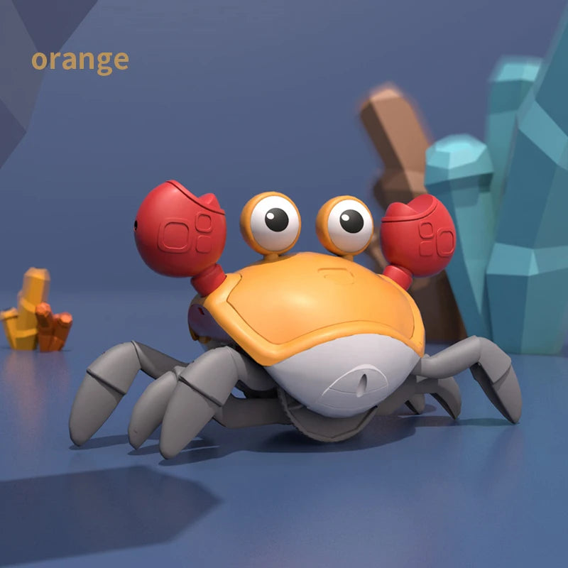 Auto-Sensing Obstacle-Crawling Crab Toy
