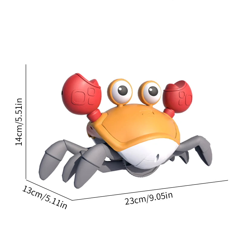 Auto-Sensing Obstacle-Crawling Crab Toy