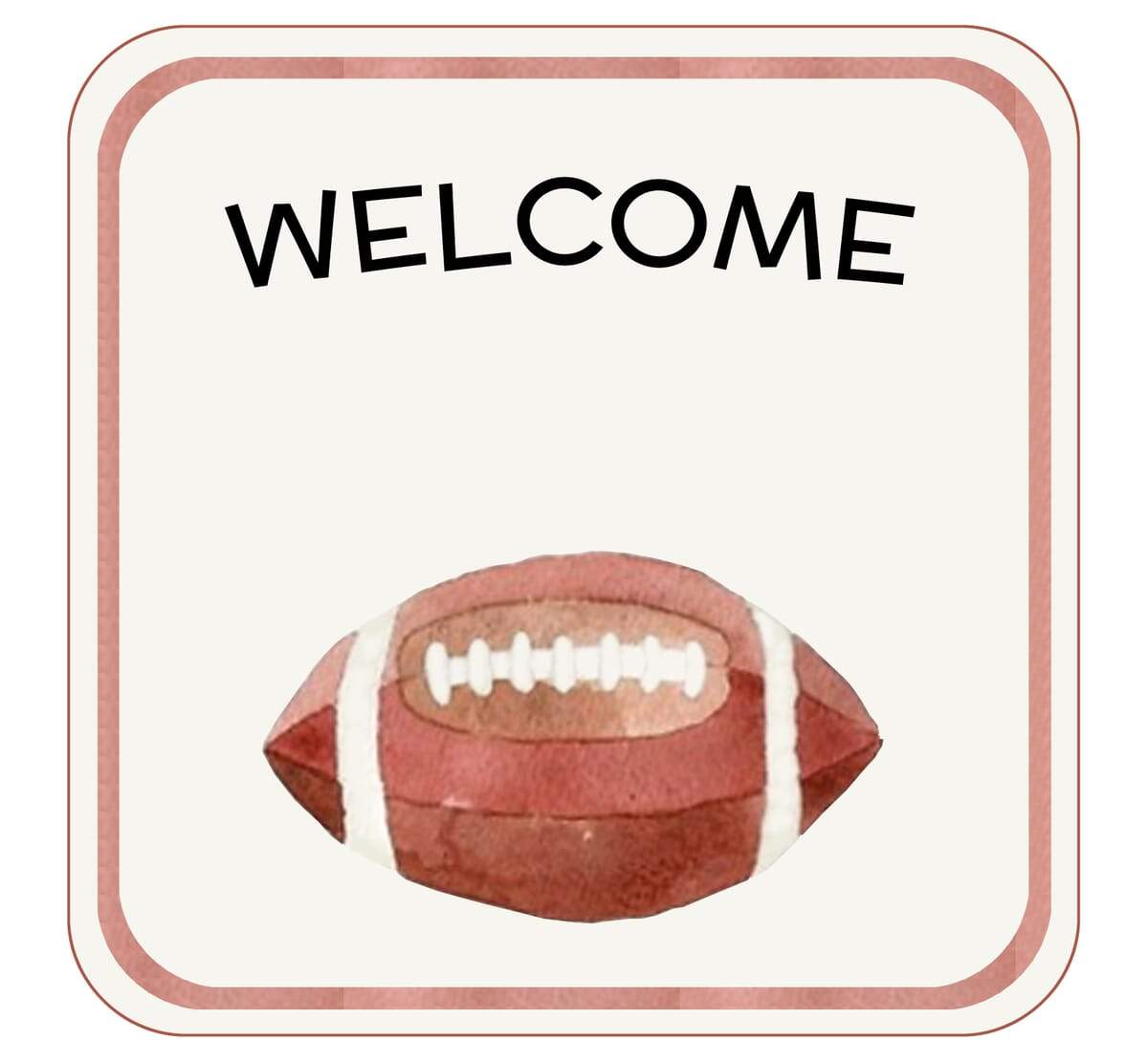 Touchdown Tot™ – Football Baby Cocoon Swaddle Set 🏈👶 – Lovable Layers Kids Essentials | LovabLelayers